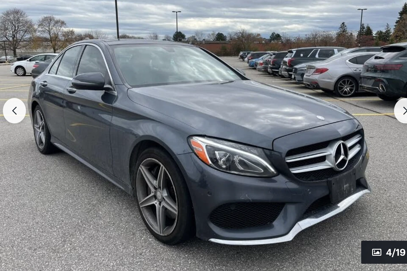 Mercedes-Benz C 300 AMG* PACK* BURMESTER* 4MATIC* ПАНОРАМА*  - изображение 3