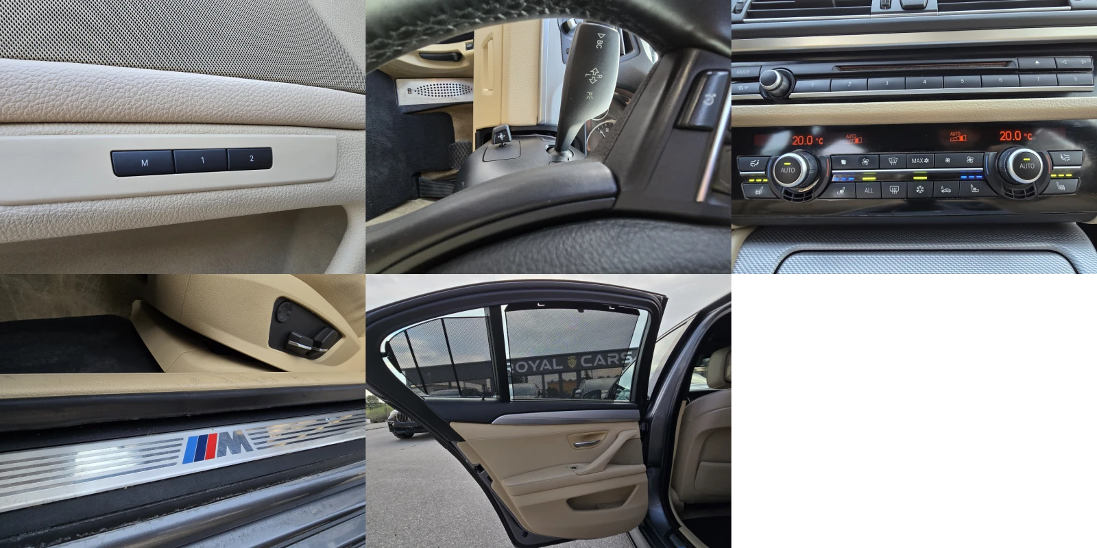 BMW 530 Обдухване* Подгрев* M pack* Комф.Салон* Памет* , снимка 17 - Автомобили и джипове - 55043960