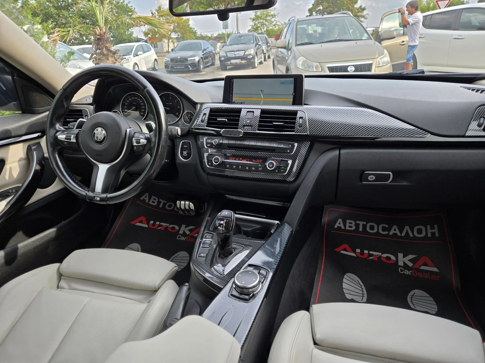 BMW 420 2.0D-190кс= M sport package= xDrive= LED= 8ck, снимка 13 - Автомобили и джипове - 55954505