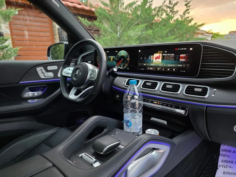 Mercedes-Benz GLS 400 D 4MATIC FULL AMG LINE 7-МЕСТЕН ПАНО ЛИЗИНГ 100%, снимка 15 - Автомобили и джипове - 50670150