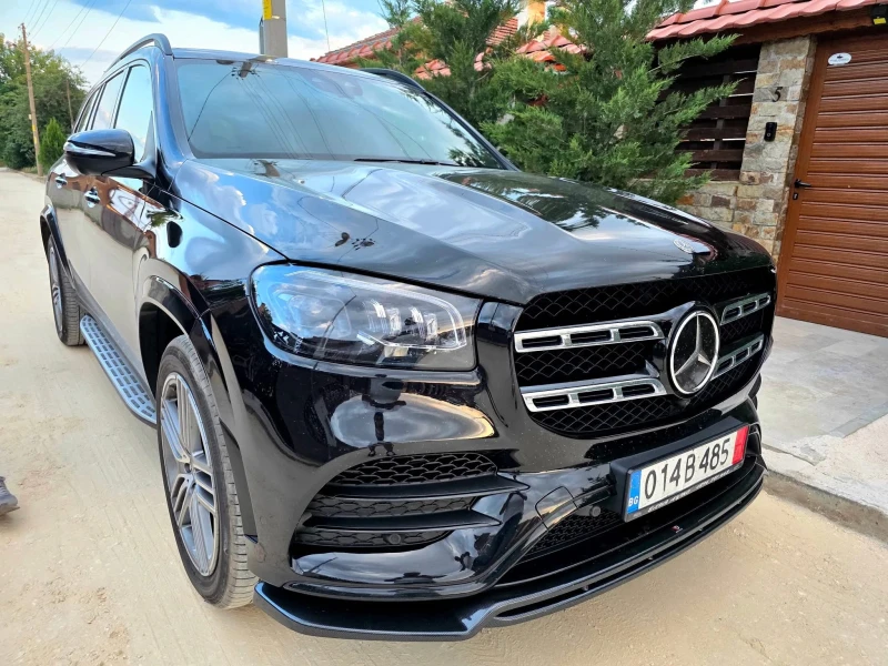 Mercedes-Benz GLS 400 D 4MATIC FULL AMG LINE 7-МЕСТЕН ПАНО ЛИЗИНГ 100%, снимка 4 - Автомобили и джипове - 50670150