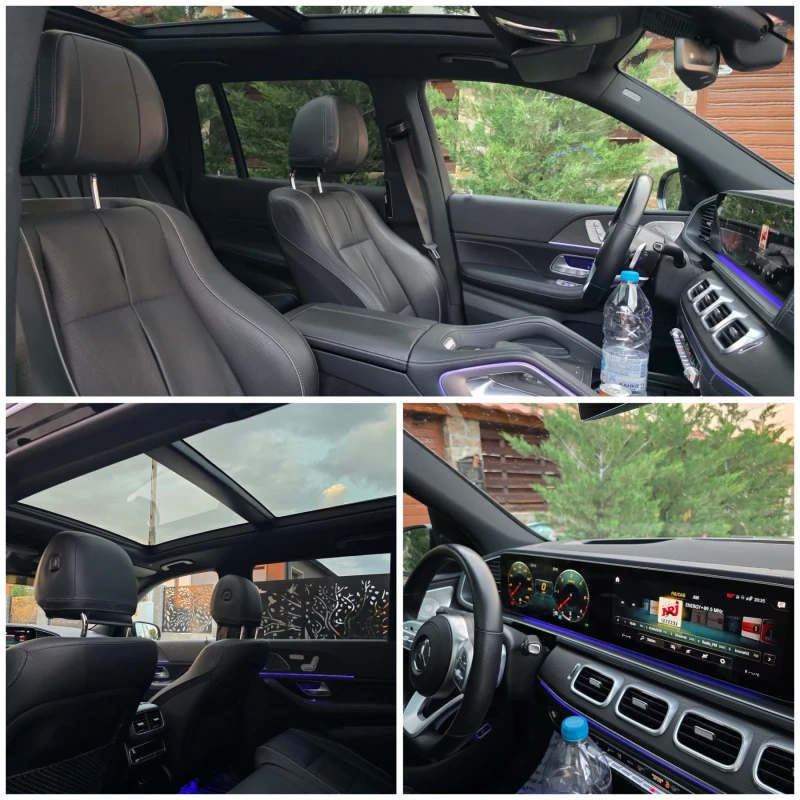 Mercedes-Benz GLS 400 D 4MATIC FULL AMG LINE 7-МЕСТЕН ПАНО ЛИЗИНГ 100%, снимка 17 - Автомобили и джипове - 50670150