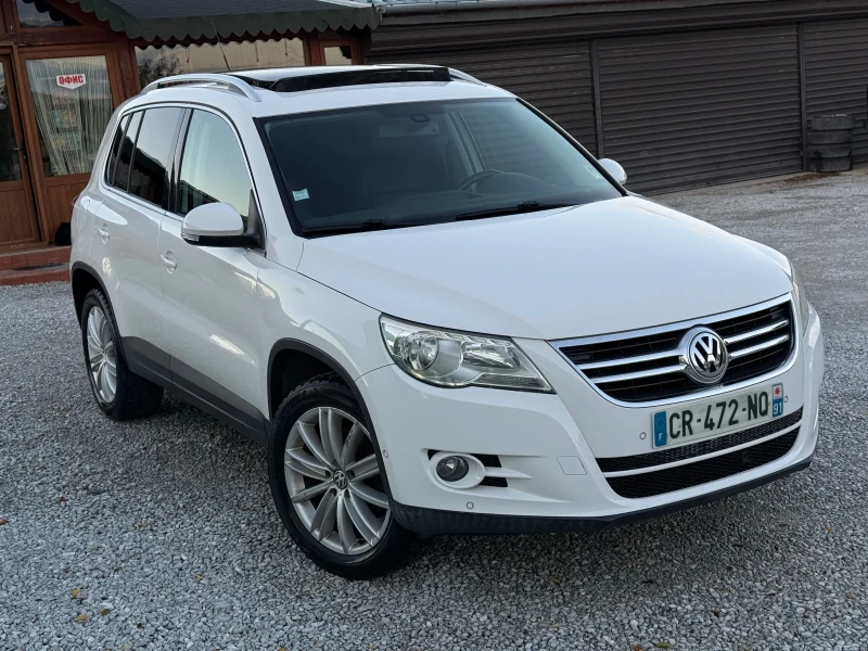 VW Tiguan 2.0TDi 4x4 КОЖА ПАНО САМОПАРК ФУЛЛ, снимка 7 - Автомобили и джипове - 52050662