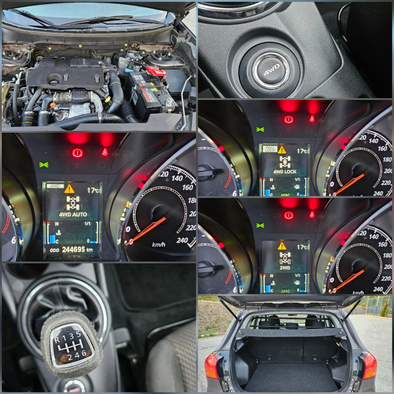 Mitsubishi ASX 1.6 HDI 4X4/KLIMATRON/2016G/Euro-6, снимка 16 - Автомобили и джипове - 56341134