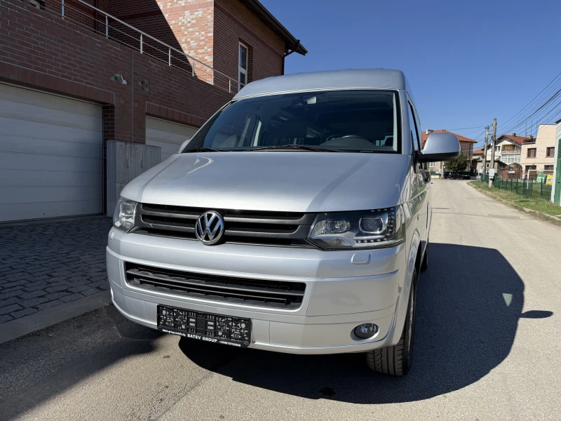 VW Caravelle 2.0TDI-AVTOMAT-4X4-ТОВАРОПЪТНИЧЕСКИ-ШВЕЙЦАРИЯ!, снимка 1 - Бусове и автобуси - 49570338