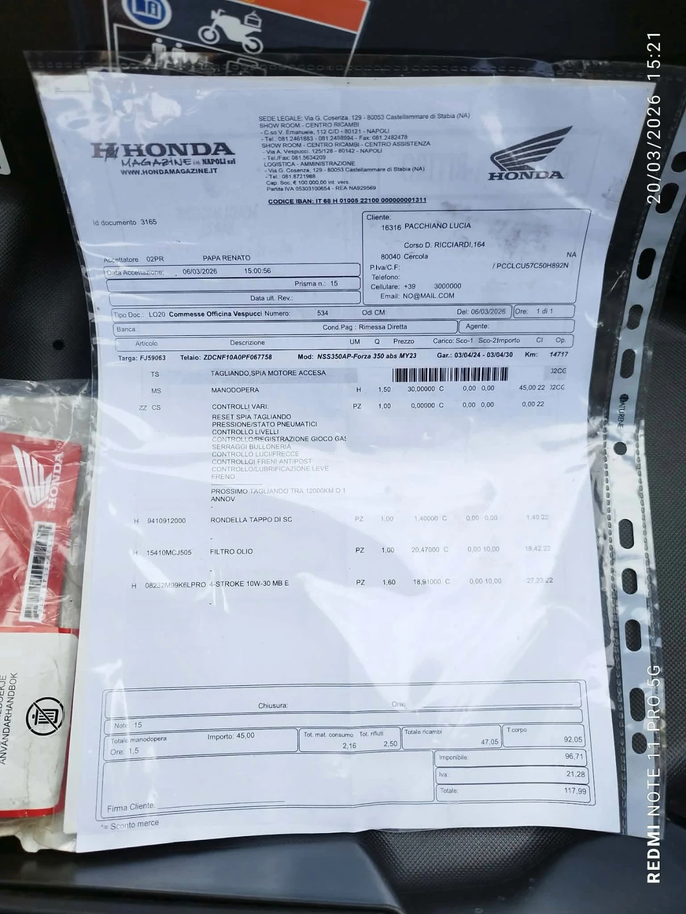 Honda Forza 350i, снимка 7 - Мотоциклети и мототехника - 54088103