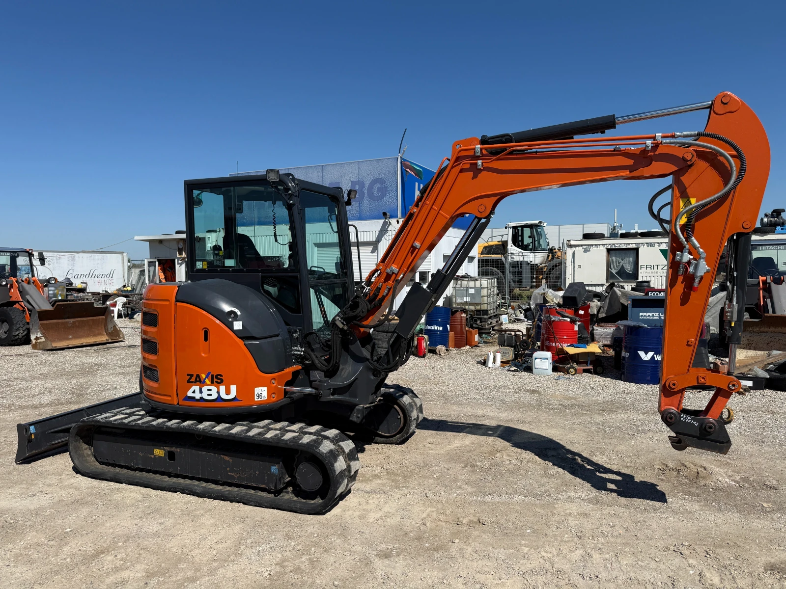 Багер Hitachi ZX 48 U-6, снимка 12 - Индустриална техника - 54414223