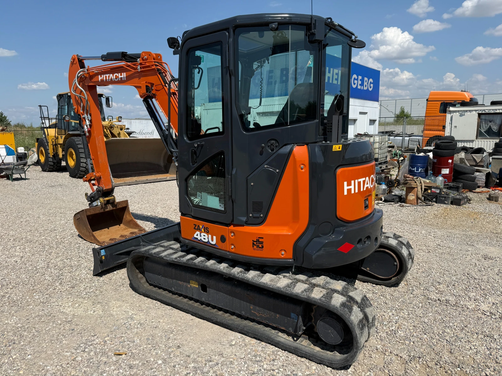 Багер Hitachi ZX 48 U-6, снимка 6 - Индустриална техника - 54414223