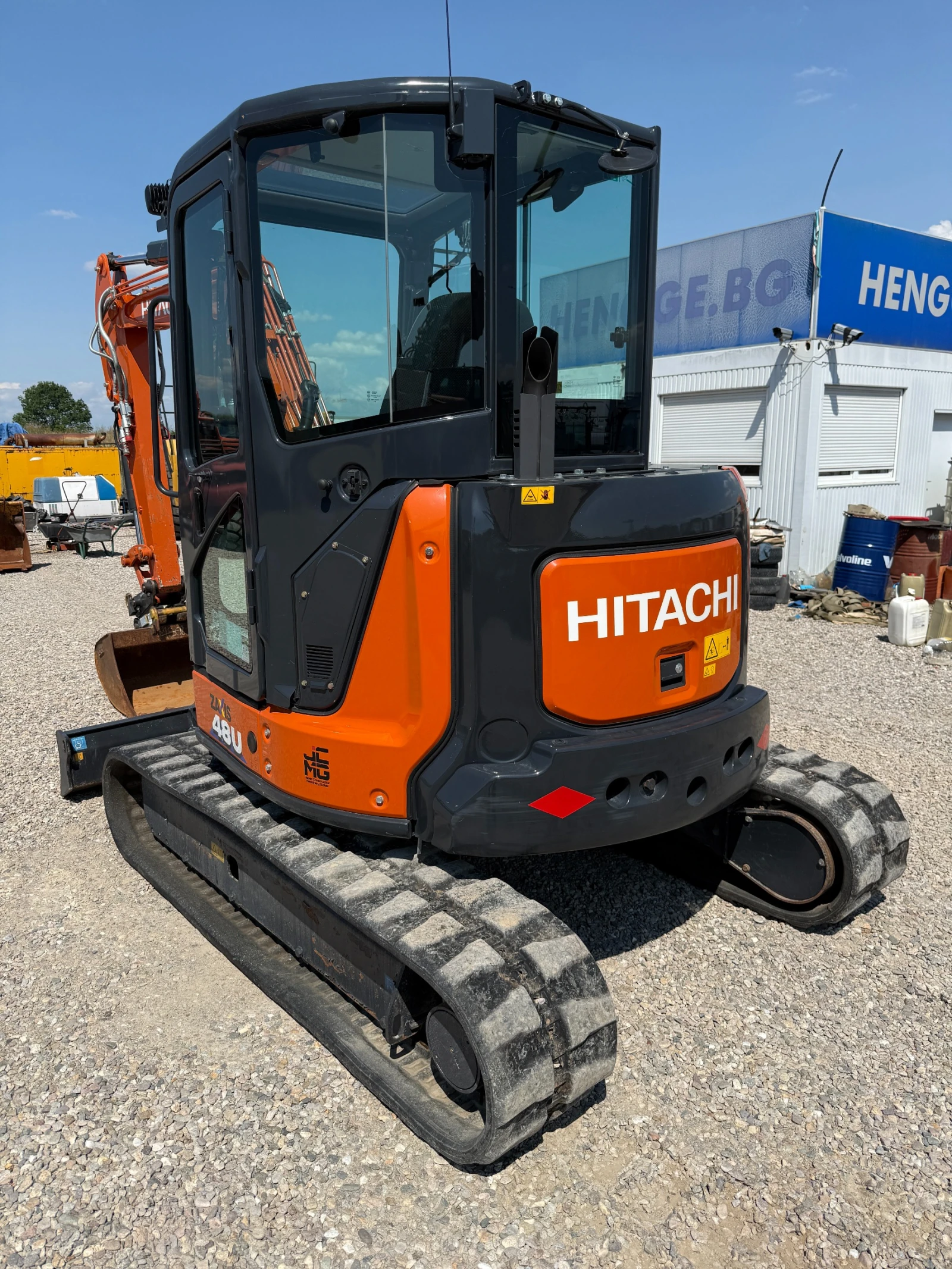 Багер Hitachi ZX 48 U-6, снимка 7 - Индустриална техника - 54414223