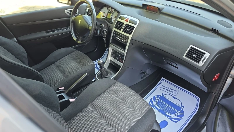 Peugeot 307 1.6HDI 90k.c., снимка 8 - Автомобили и джипове - 50841310