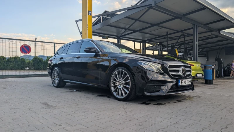 Mercedes-Benz E 400 D 4matic AMG/WIDE/DTR+ 118хил км, снимка 3 - Автомобили и джипове - 52150903
