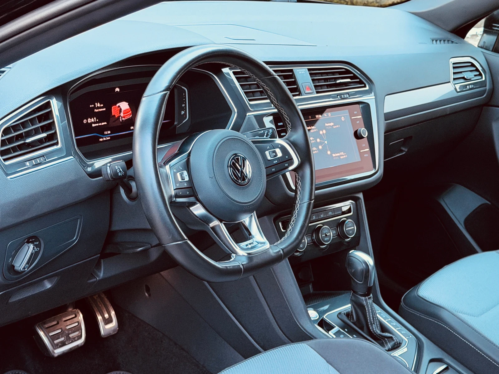 VW Tiguan Allspace 2.0TDI-200KC-R-LINE-7МЕСТЕН-KEYLESS-КАМЕРА-УНИКАТ- - изображение 10