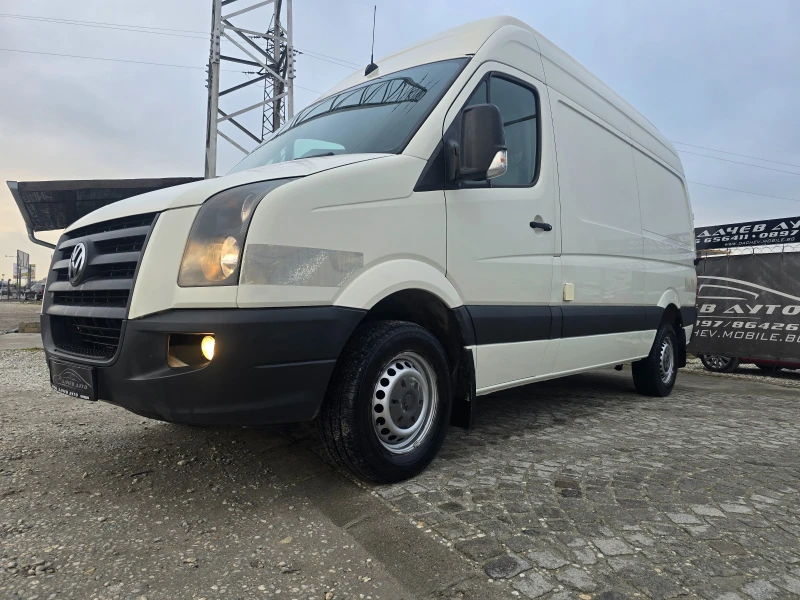 VW Crafter 09г.2, 5-163к.с.КЛИМАТИК, ПЕЧКА, снимка 3 - Бусове и автобуси - 52878727