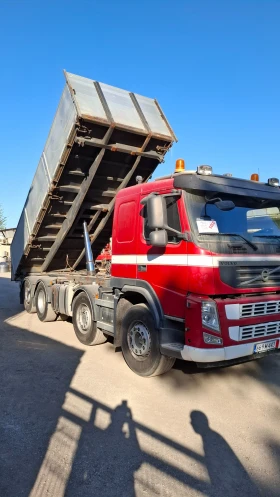 Volvo Fm12 8x2 самосв+ кран, снимка 6