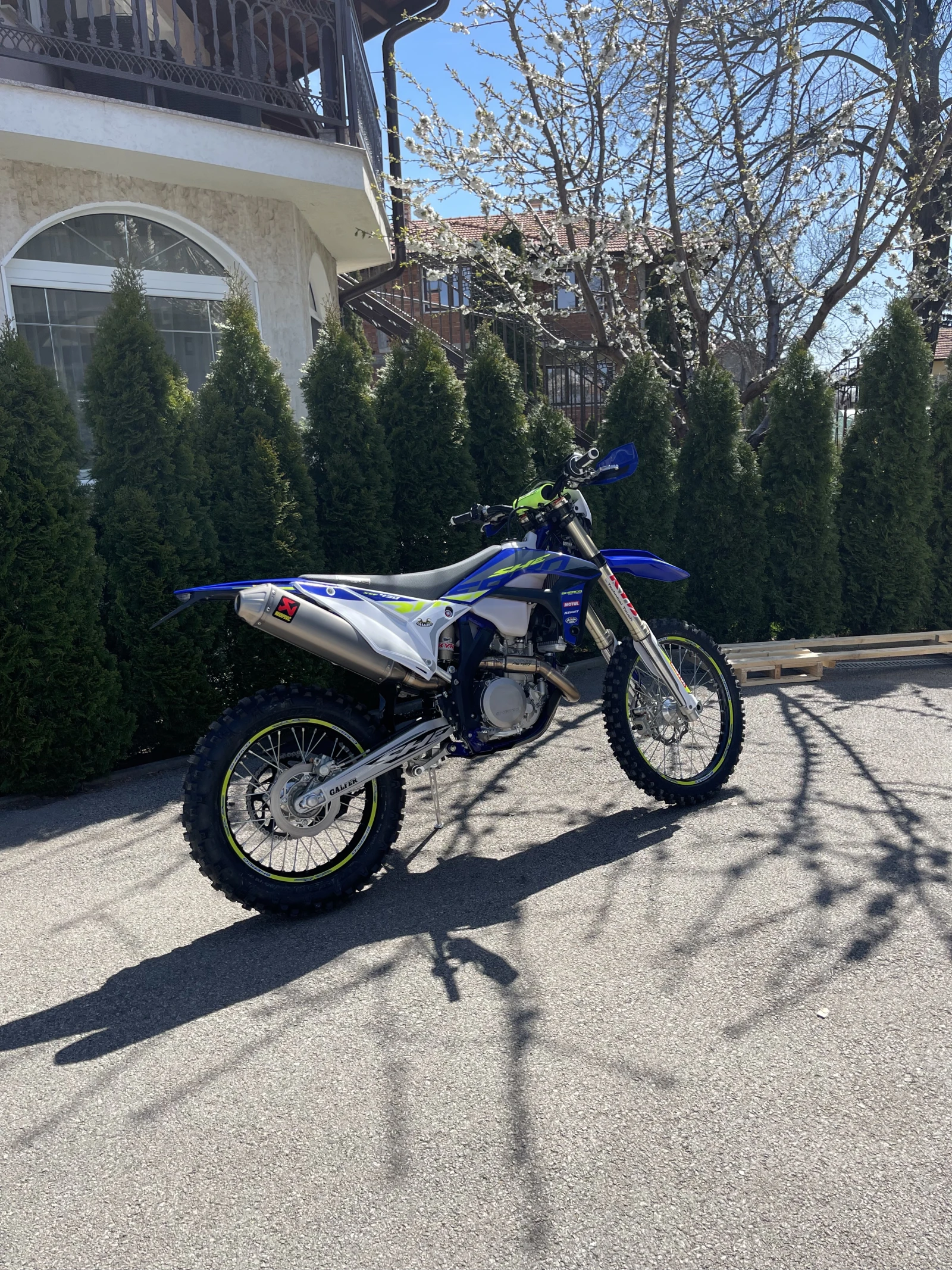 Sherco 4 Stroke 450 Kayaba Akrapovic Регистрация - изображение 4