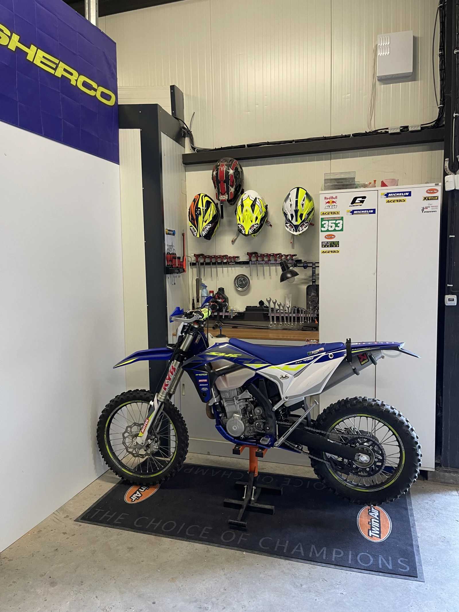 Sherco 4 Stroke 450 Kayaba Akrapovic Регистрация - изображение 7