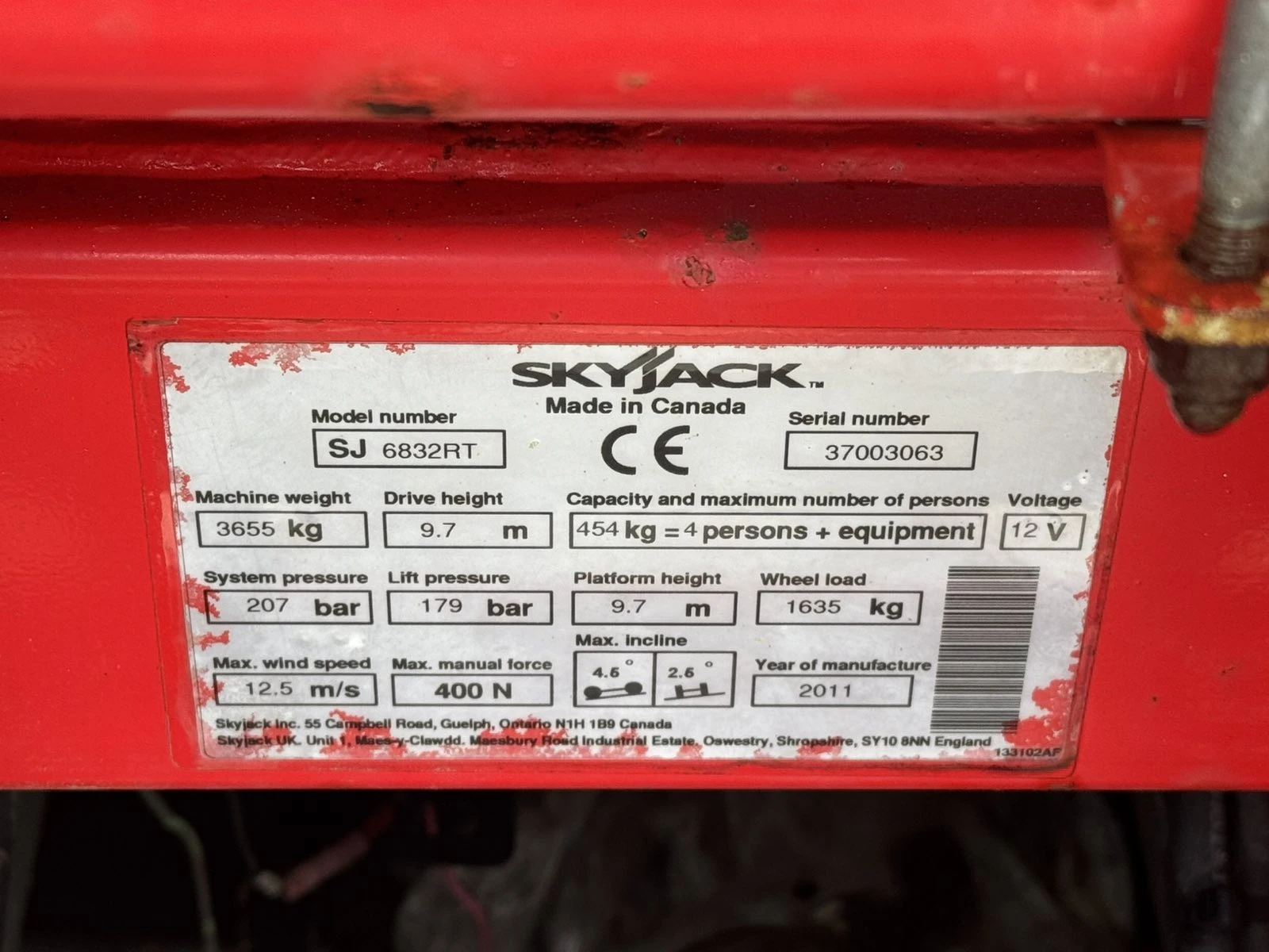  SKYJACK SJ 6832RT 44 DIESEL | Mobile.bg   14