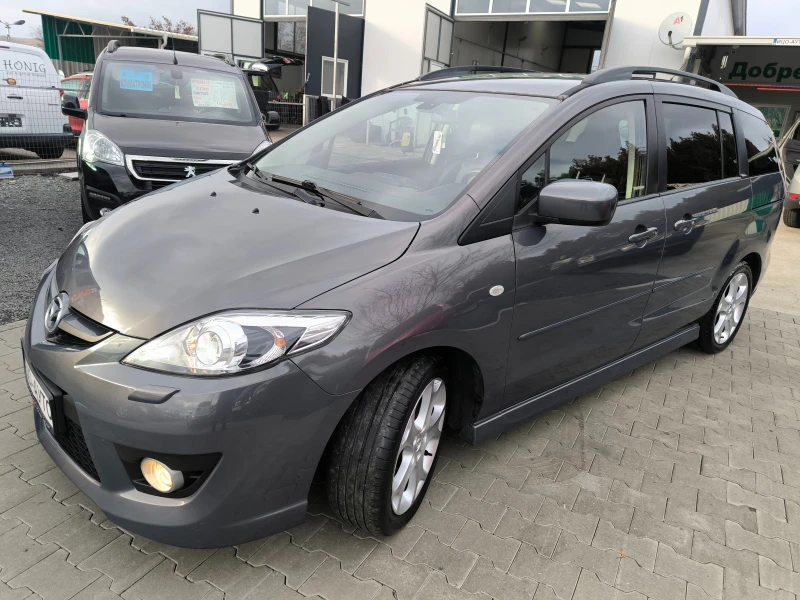 Mazda 5 2, 0-145k.c.6ckop, KOЖА, НАВИ, 7 MECTA, ЕВРО 5!, снимка 2 - Автомобили и джипове - 48239267