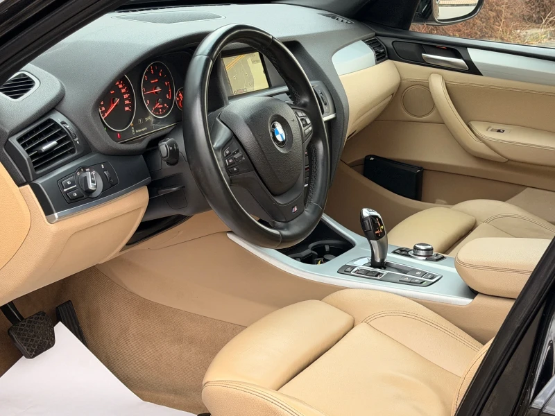 BMW X3 2.0Xdrive-M-ПАКЕТ-КОЖА-РЕКАРО-ПОДГРЕВ-ПАНОРАМА-ТОП, снимка 10 - Автомобили и джипове - 53018842
