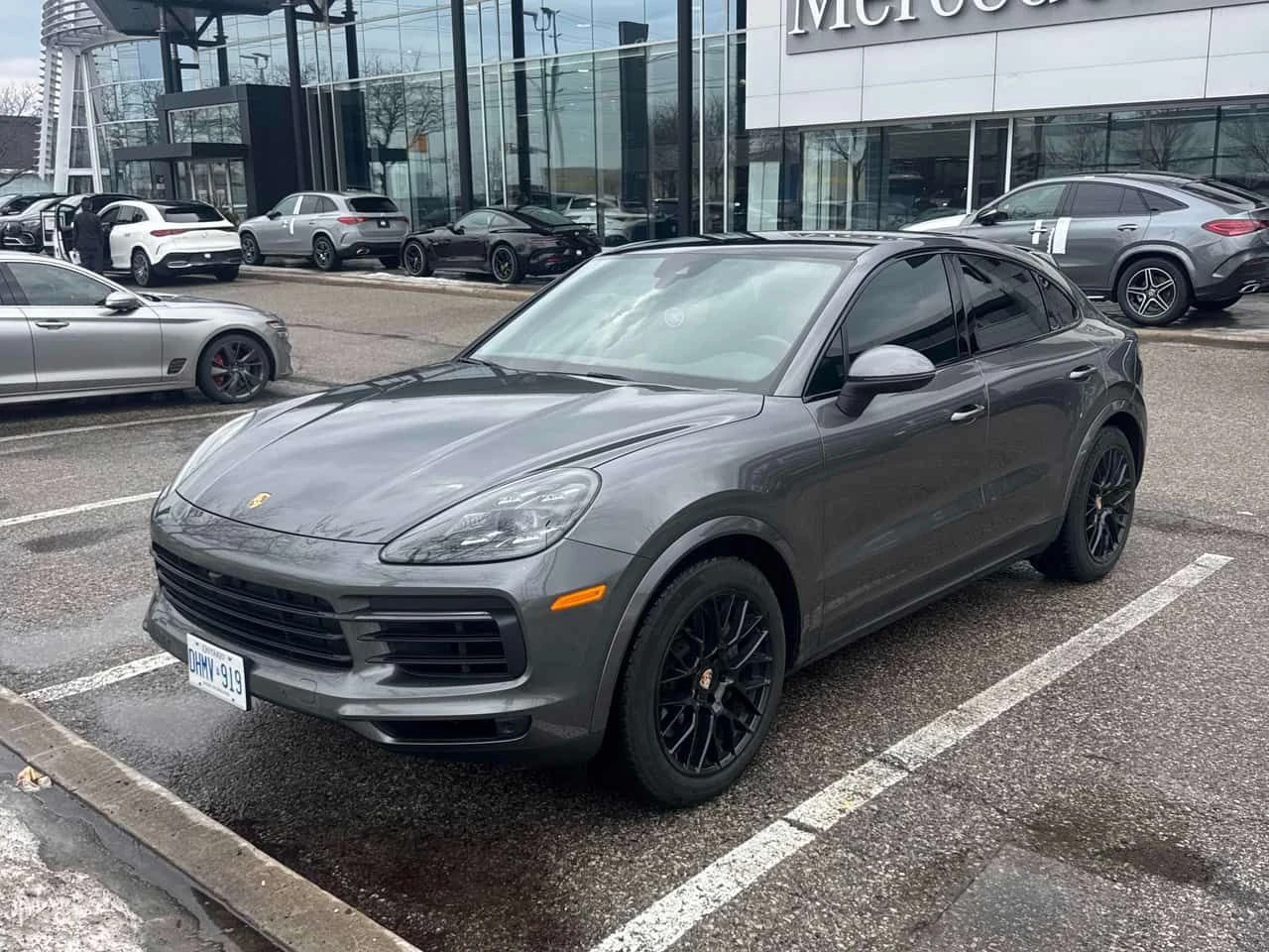 Porsche Cayenne  S COUPE * ОБДУХВАНЕ* 360* HEAD-UP* 