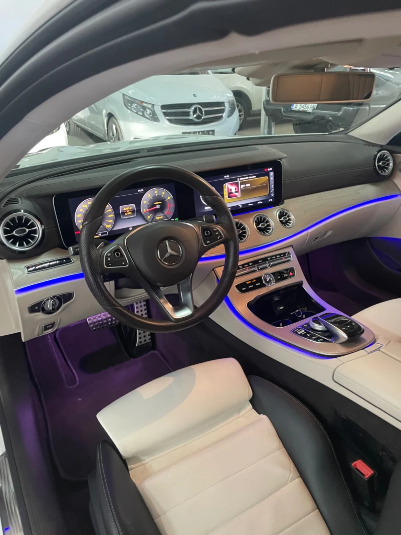 Mercedes-Benz E 400 4Matic/AMG/Coupe/Burm/360/head-up/FULL/НОВА!!!, снимка 9 - Автомобили и джипове - 50775424