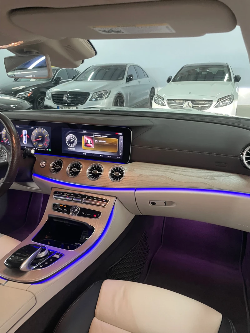 Mercedes-Benz E 400 4Matic/AMG/Coupe/Burm/360/head-up/FULL/НОВА!!!, снимка 15 - Автомобили и джипове - 50775424