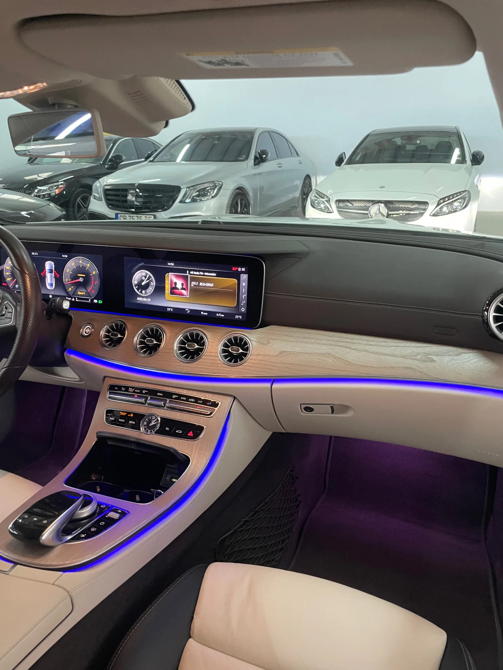 Mercedes-Benz E 400 4Matic/AMG/Coupe/Burm/360/head-up/FULL/!!! | Mobile.bg   15