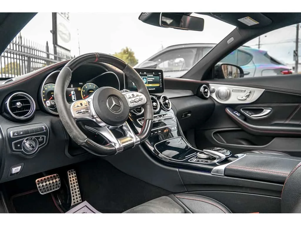 Mercedes-Benz C 43 AMG * COUPE | SUNROOF | RED STITCH | BURMESTER * CARFA | Mobile.bg � ����������� 10