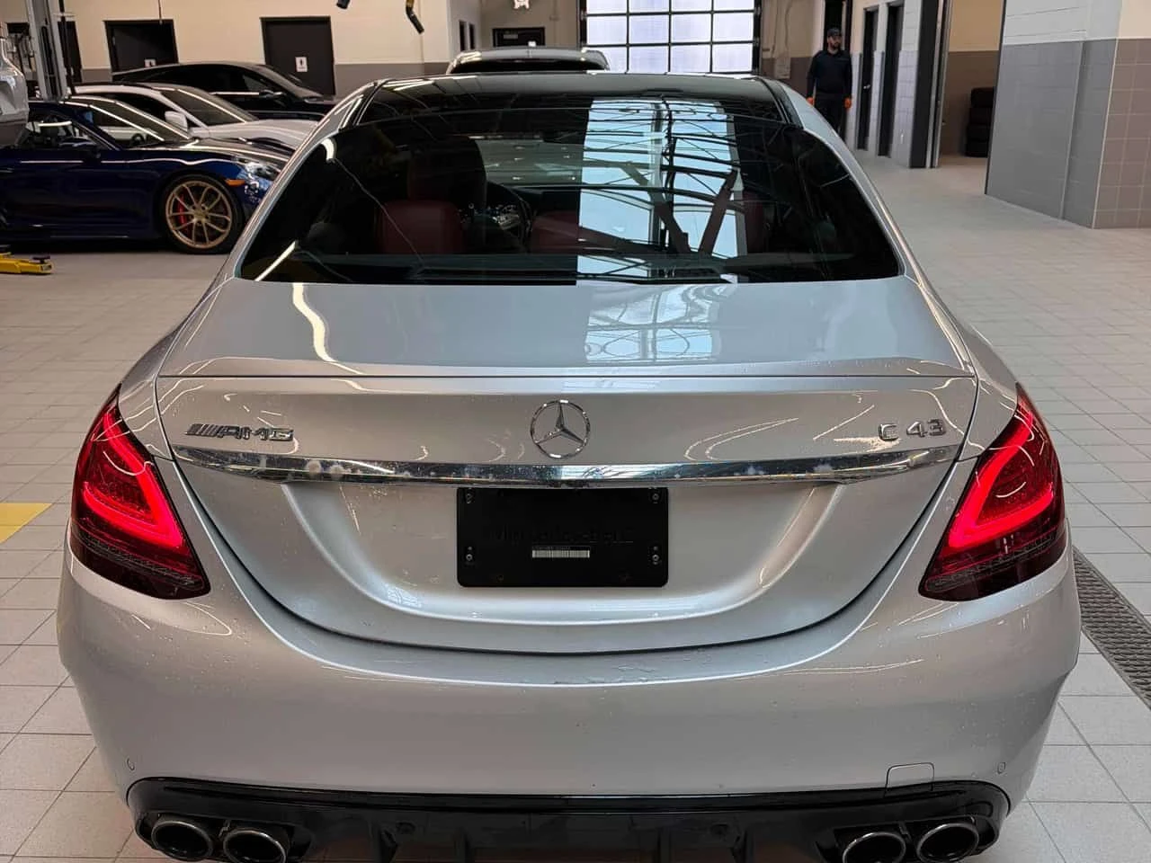 Mercedes-Benz C 43 AMG * 43 AMG * BURMASTER* ПАНОРАМА* ПОДГРЕВ* , снимка 4 - Автомобили и джипове - 54116742