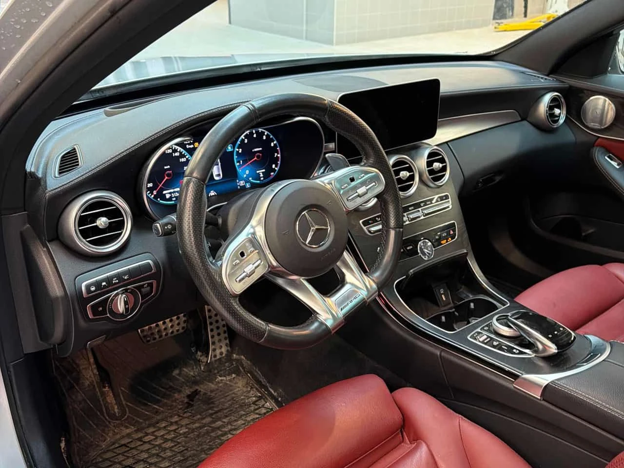 Mercedes-Benz C 43 AMG * 43 AMG * BURMASTER* ПАНОРАМА* ПОДГРЕВ* , снимка 7 - Автомобили и джипове - 54116742
