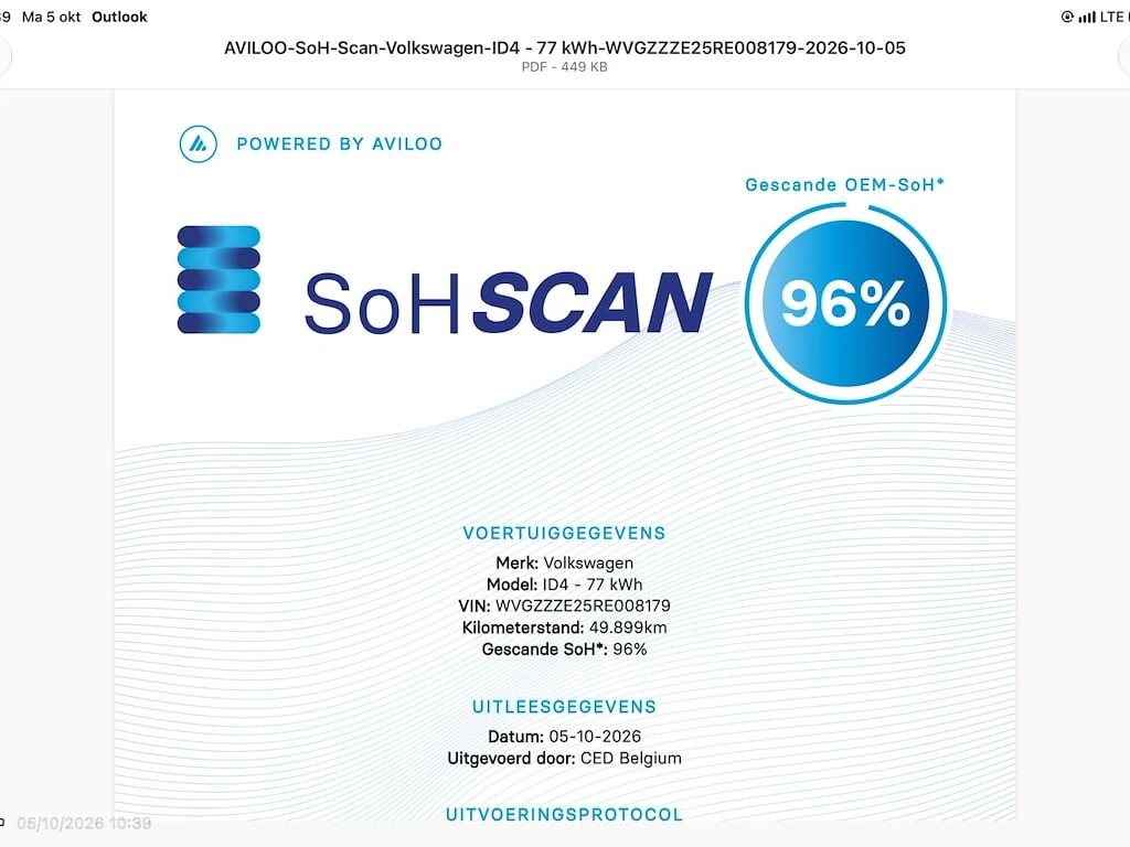 VW ID.4 55kWh LED Navi 95% SoH | Mobile.bg � ����������� 13