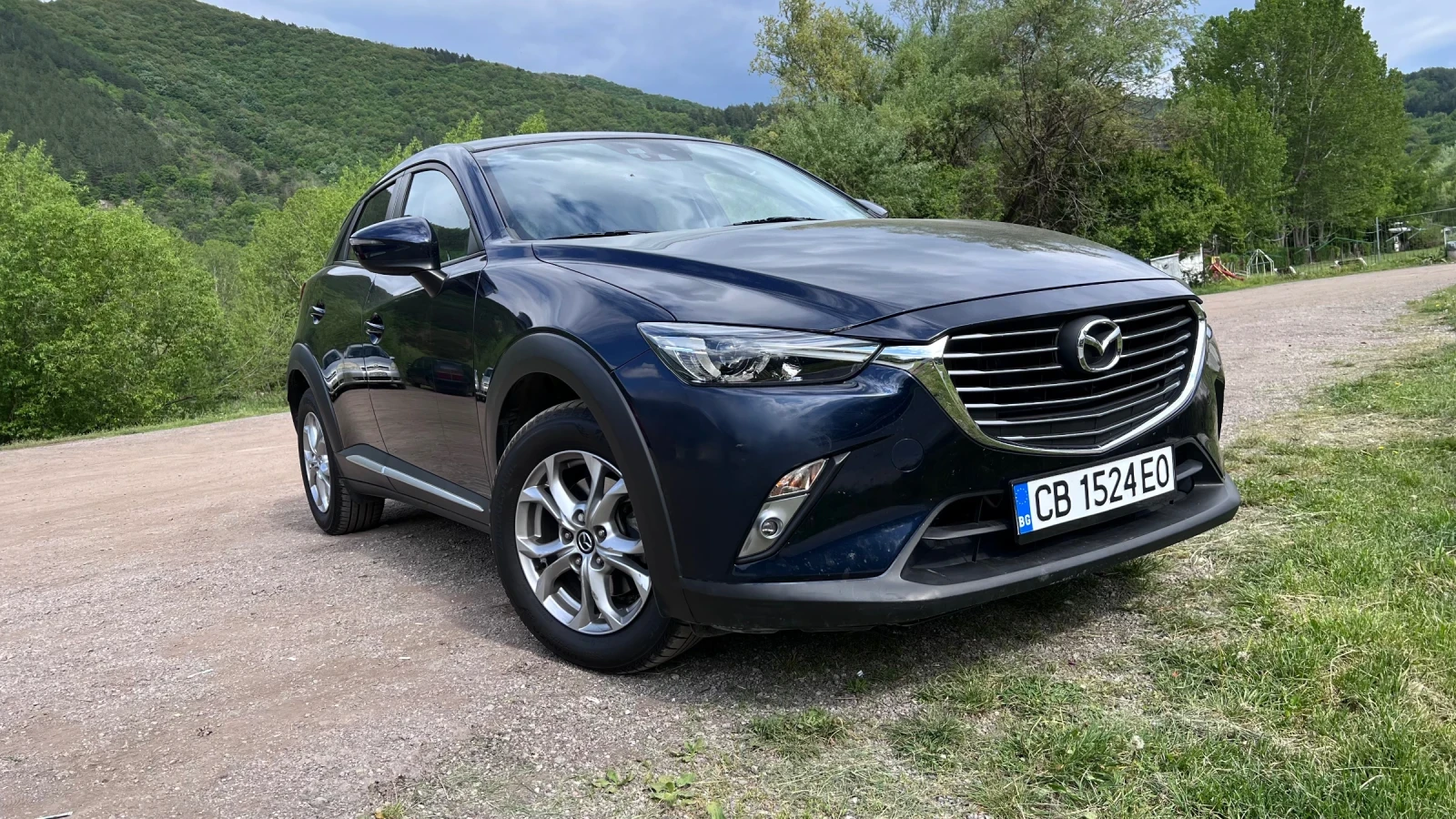 Mazda CX-3 Bose + keyless + хедъп + парк.+ Navi + 64х. км  | Mobile.bg — изображение 1