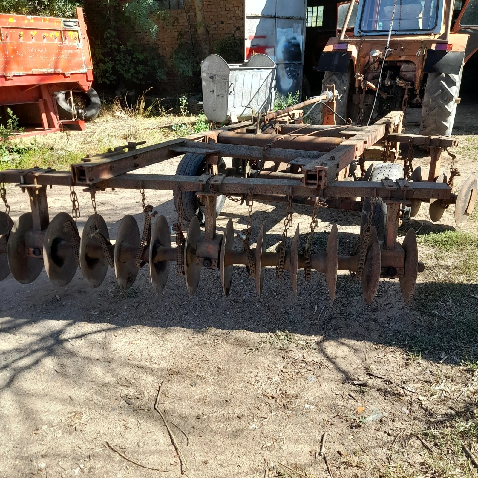 Брана Друга марка Дискова брана, снимка 4 - Селскостопанска техника - 53947366