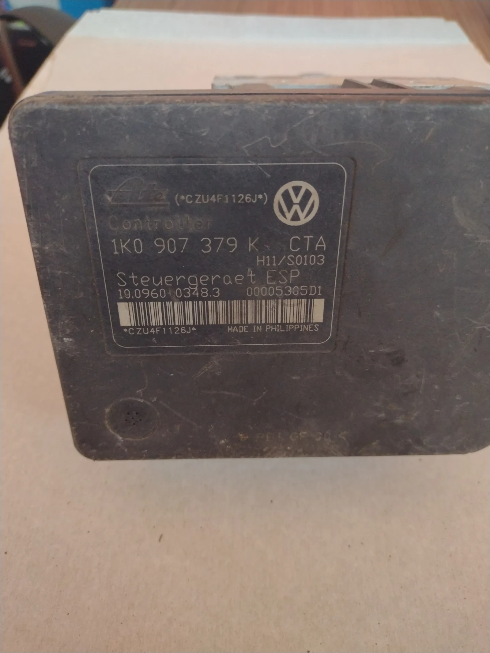 1K0 614 518 1K0614518 ABS ����� VW GOLF V 1.6 FSI  1K0 907 379 K  1K0907379K | Mobile.bg � ����������� 2