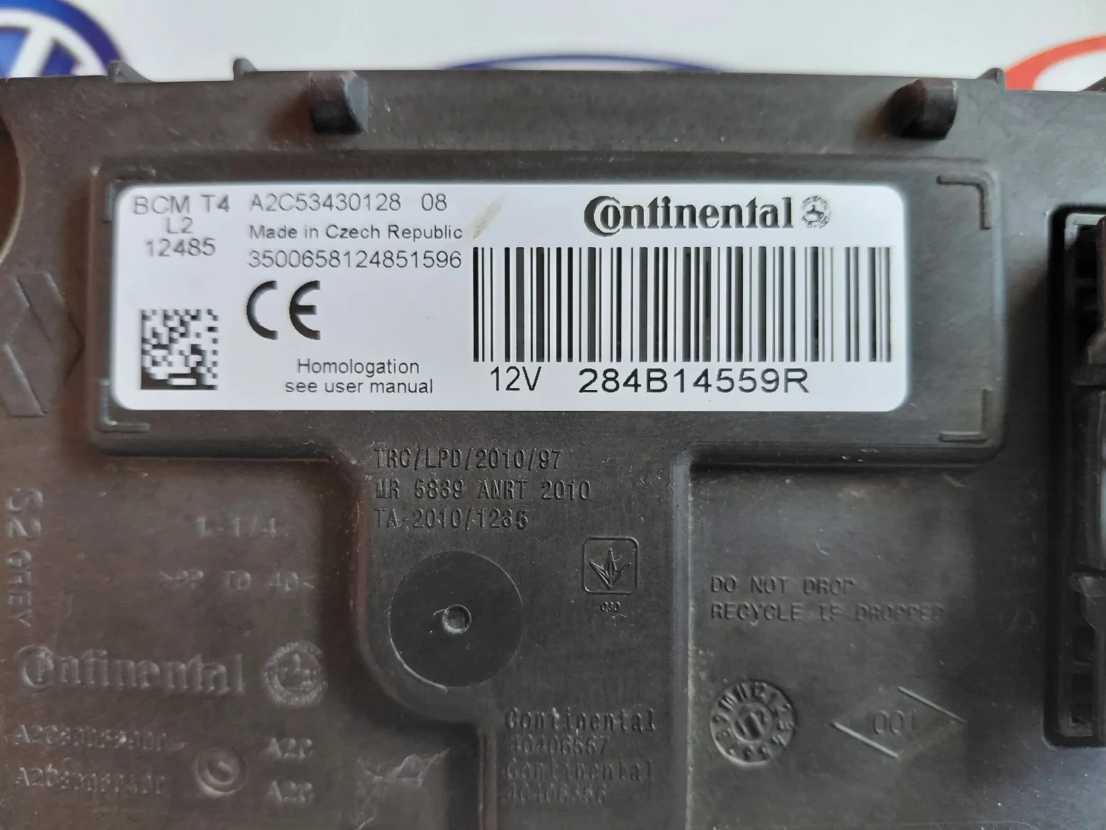 284B14559R BCM T4 модул DACIA, RENAULT  А2С53430128, снимка 2 - Части - 54344895