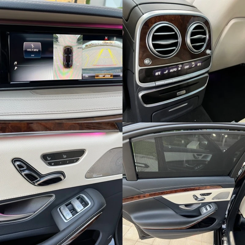 Mercedes-Benz S 500 4MATIC-LONG-AMG-3xTV-360-PANO-BURMESTER, снимка 14 - Автомобили и джипове - 42391236