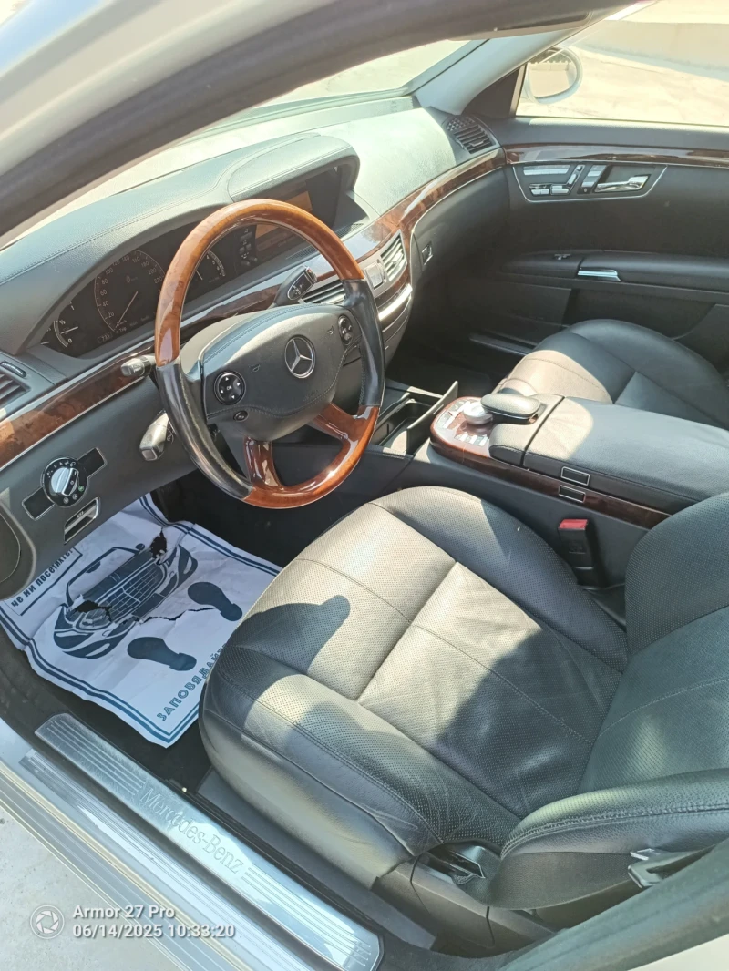 Mercedes-Benz S 500 5.5 V8 388к.с, снимка 9 - Автомобили и джипове - 50703090