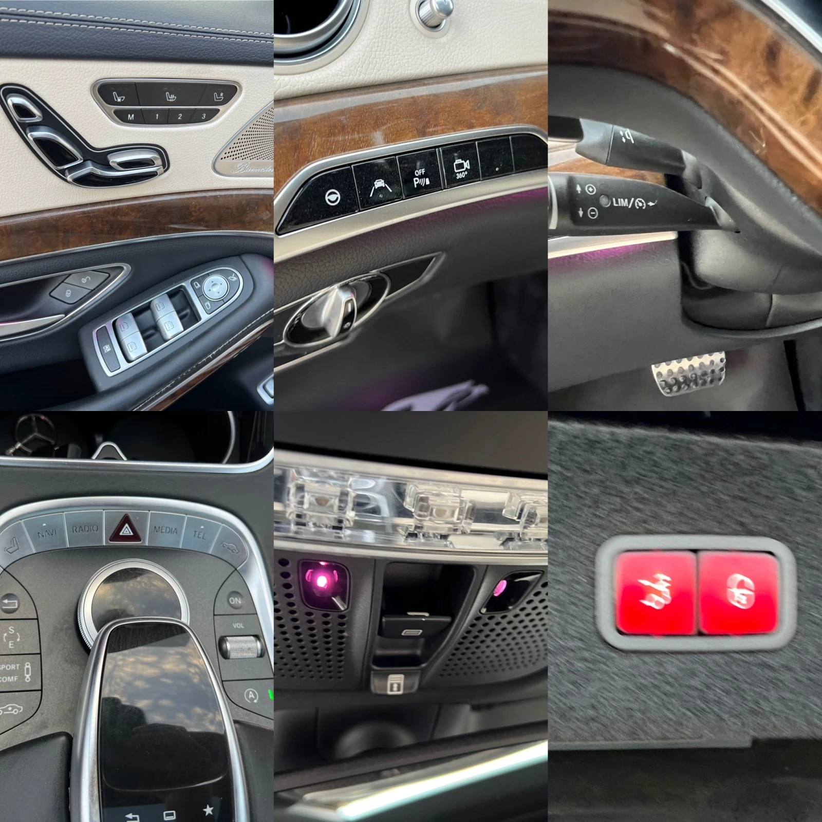 Mercedes-Benz S 500 4MATIC-LONG-AMG-3xTV-360-PANO-BURMESTER | Mobile.bg   17
