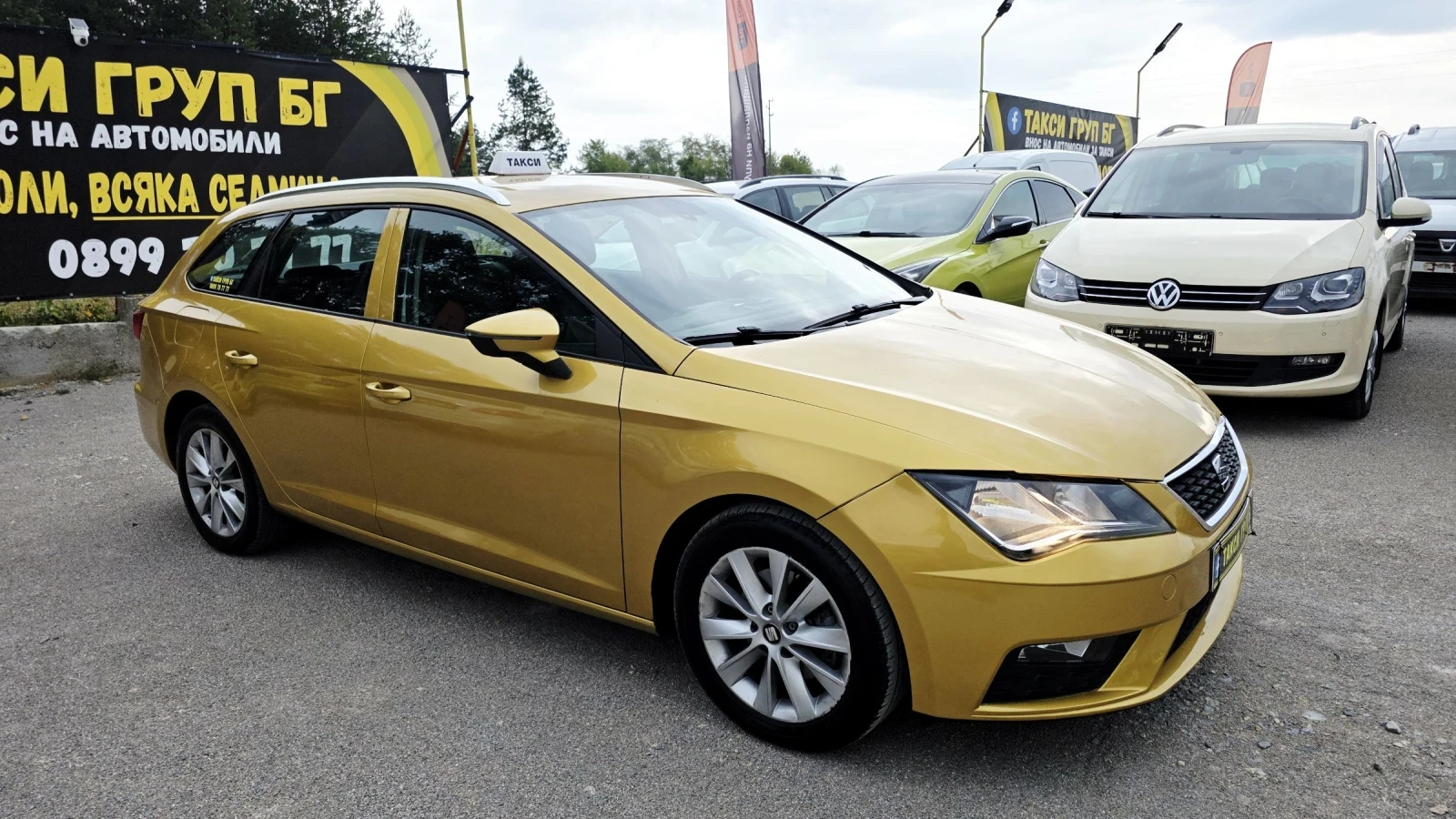 Seat Leon -CNG* Автоматик* ГОТОВА ЗА ТАКСИ  - изображение 5
