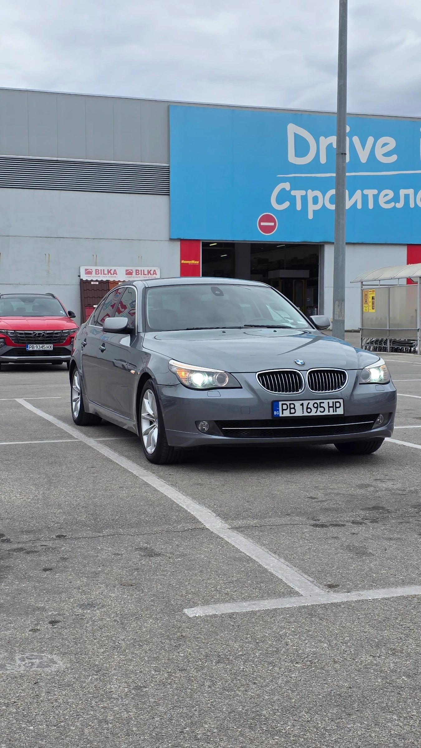 BMW 530 Facelift-Подгрев, печка
