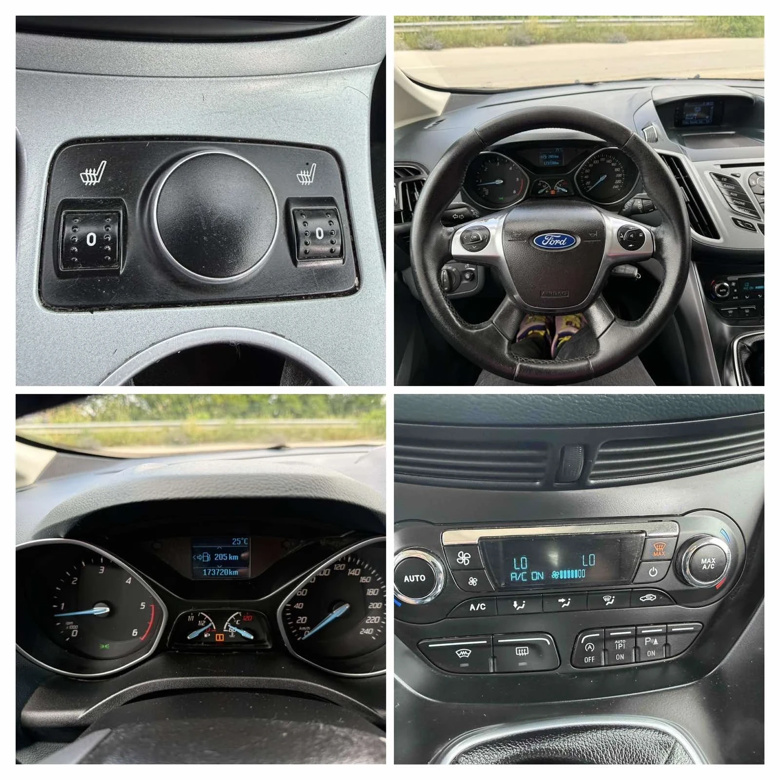 Ford C-max 1.6 TDCI ЕВРО 5, снимка 17 - Автомобили и джипове - 54809203