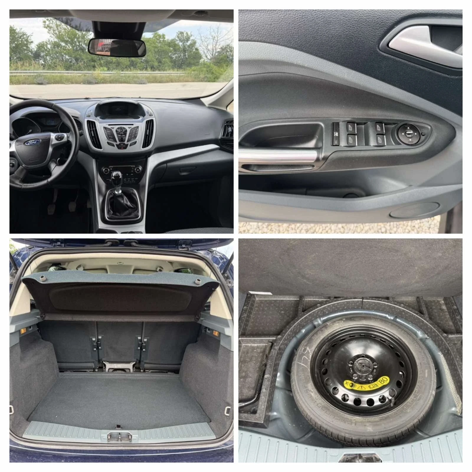 Ford C-max 1.6 TDCI ЕВРО 5, снимка 16 - Автомобили и джипове - 54809203