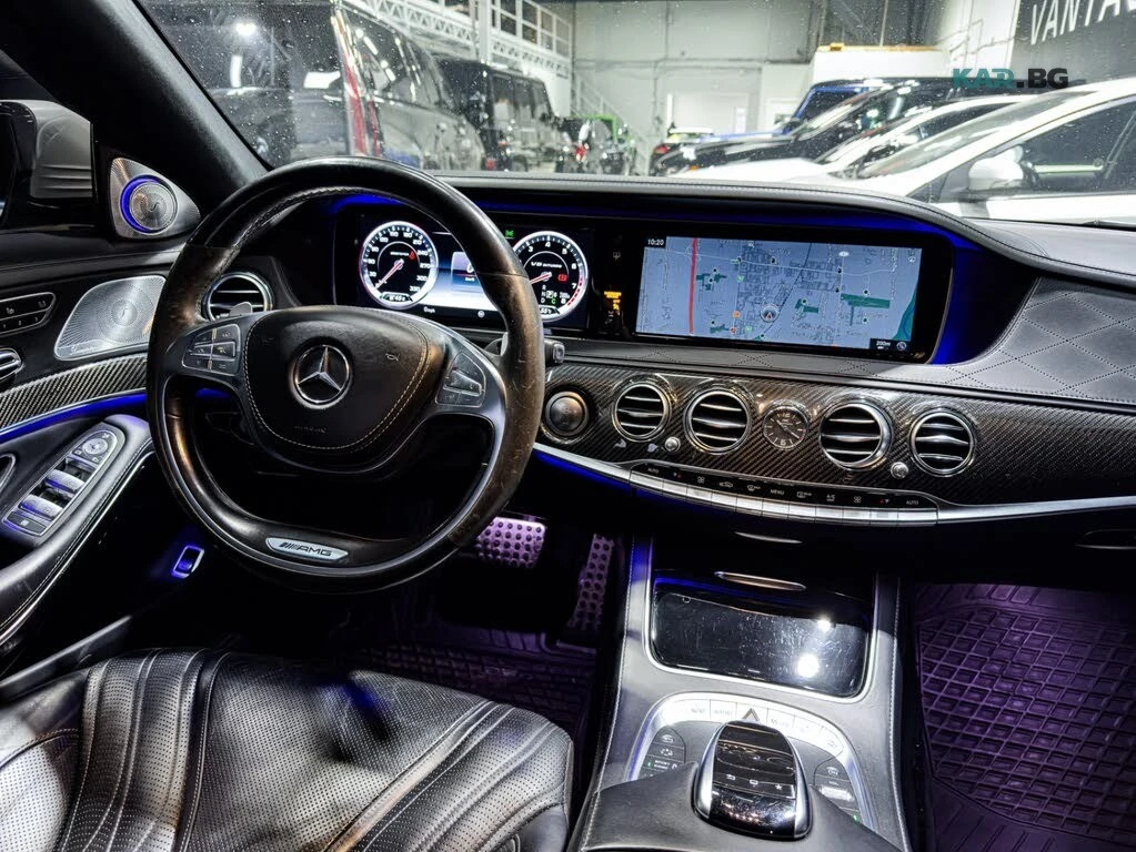 Mercedes-Benz S 63 AMG * �������* ���������* ������* TV* ����* BURMESTER* | Mobile.bg � ����������� 13