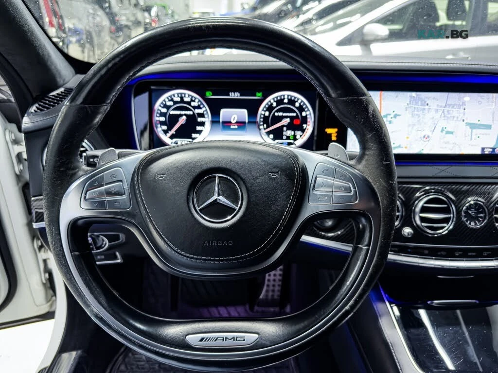 Mercedes-Benz S 63 AMG * �������* ���������* ������* TV* ����* BURMESTER* | Mobile.bg � ����������� 9