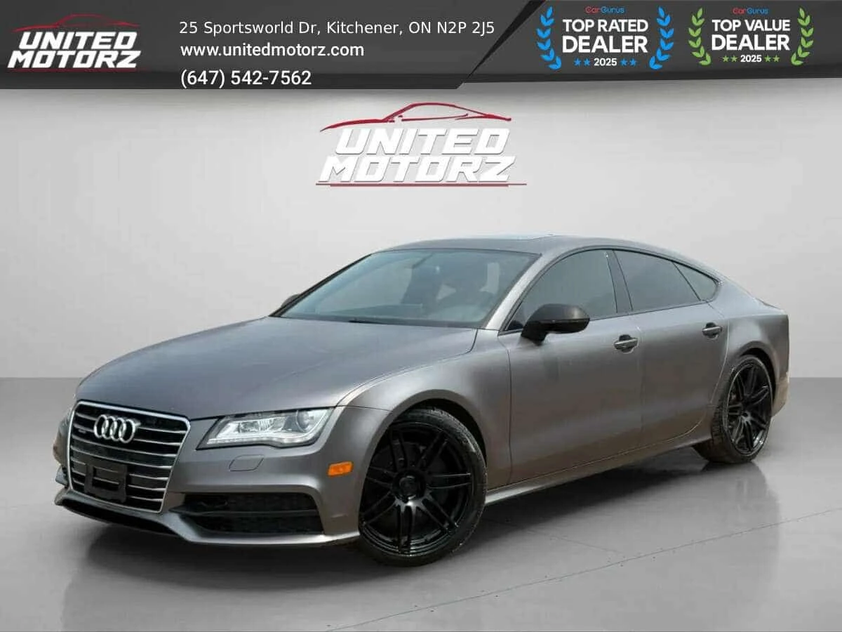 Audi A7 * QUATTRO 3.0 PREMIUM PLUS~ BROWN LEATHER SEATS ~W, снимка 2 - Автомобили и джипове - 55408954