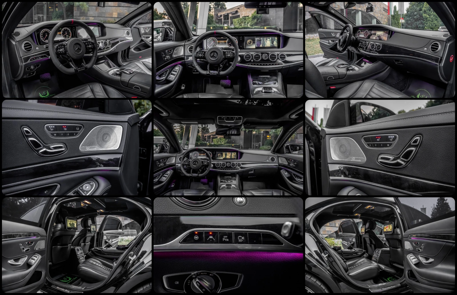 Mercedes-Benz S 500 L* 4MATIC* BRABUS LIMITED* EXCLUSIVE* PANO* 3XTV, снимка 17 - Автомобили и джипове - 55781488