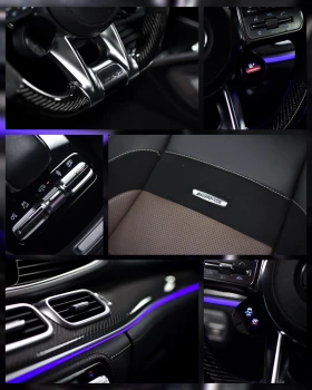 Mercedes-Benz GLS 63 AMG 4MATIC+ * Full Carbon* Вакум* Burmester* Pano* 7-м, снимка 13
