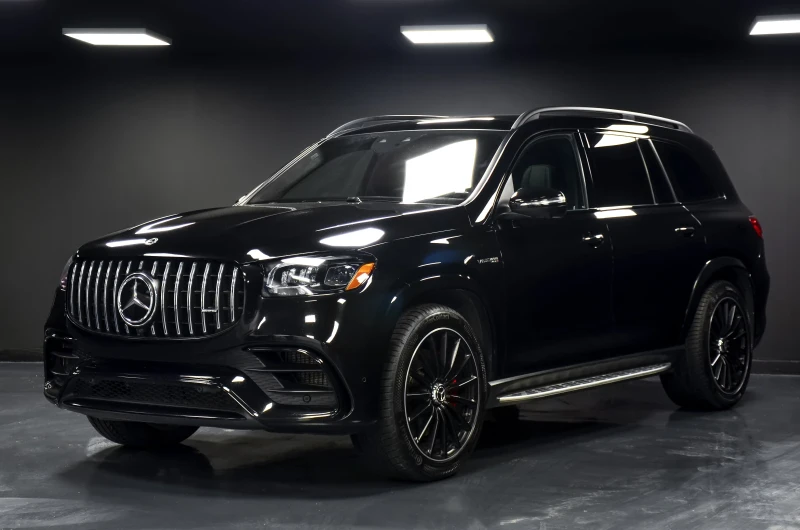 Mercedes-Benz GLS 63 AMG 4MATIC+ * Full Carbon* Вакум* Burmester* Pano* 7-м, снимка 2 - Автомобили и джипове - 53153262