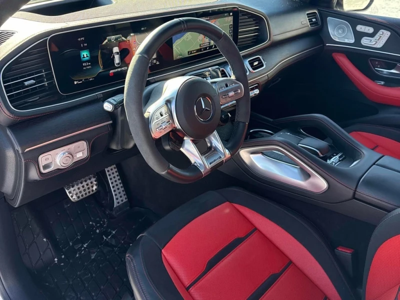 Mercedes-Benz GLE 53 4MATIC  AMG / CARFAX /360/BURMESTER/DIS/PANO/, снимка 5 - Автомобили и джипове - 53376812