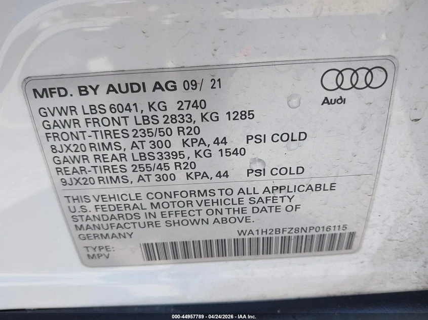 Audi Q4 E-Tron Premium Plus 50 Quattro, снимка 9 - Автомобили и джипове - 54874811